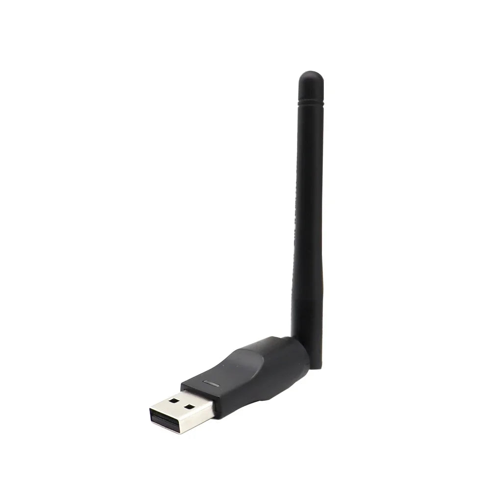 2.4GHz USB 2.0 Adapter 150Mbps WiFi Wireless Network Card with Antenna Chipset Ralink MTK 7601 for Laptop PC Wholesales