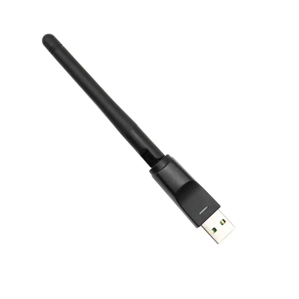 2.4GHz USB 2.0 Adapter 150Mbps WiFi Wireless Network Card with Antenna Chipset Ralink MTK 7601 for Laptop PC Wholesales