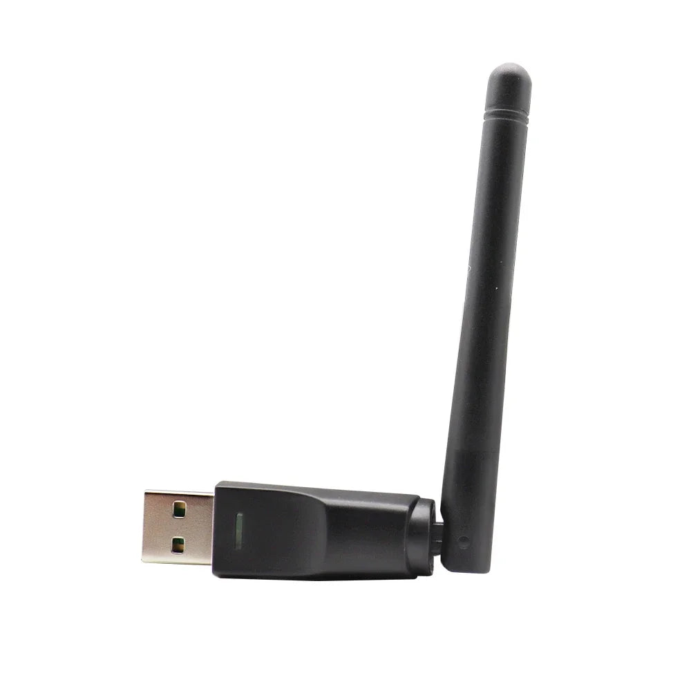 2.4GHz USB 2.0 Adapter 150Mbps WiFi Wireless Network Card with Antenna Chipset Ralink MTK 7601 for Laptop PC Wholesales